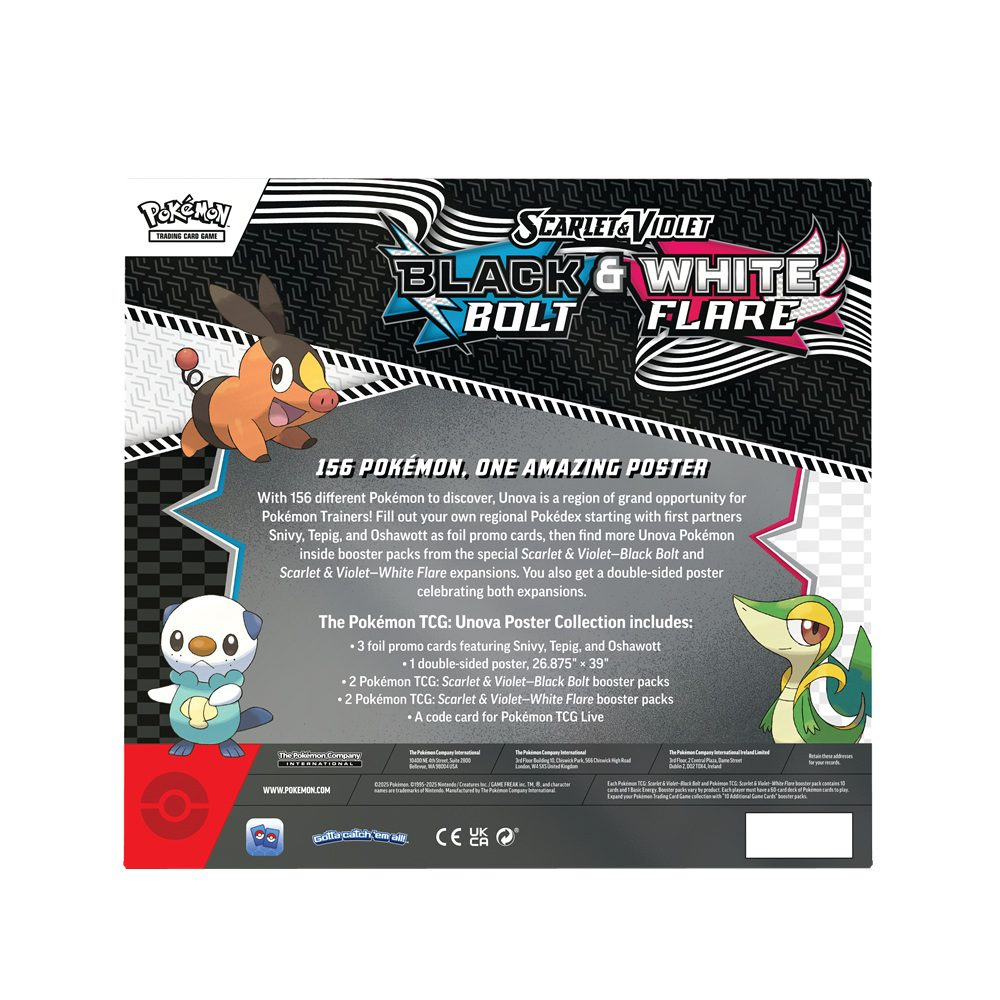 Black Bolt & White Flare Poster Collection