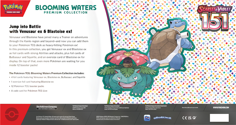 151 Blooming Waters Collection Box