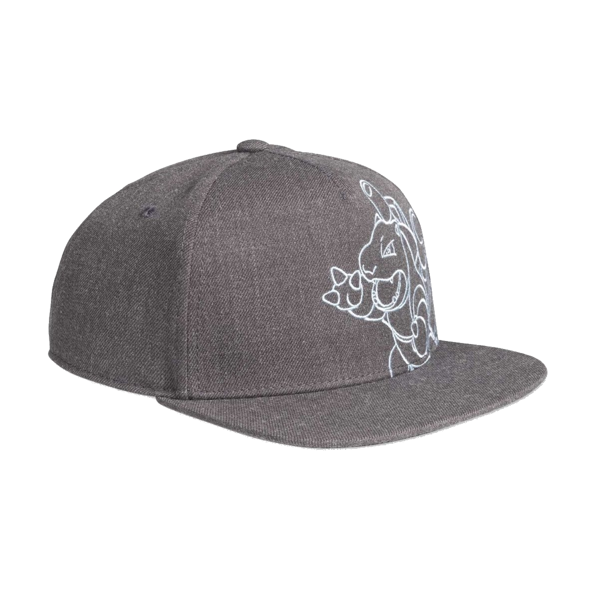 Blastoise Charcoal snapback pet (One Size-Adult)