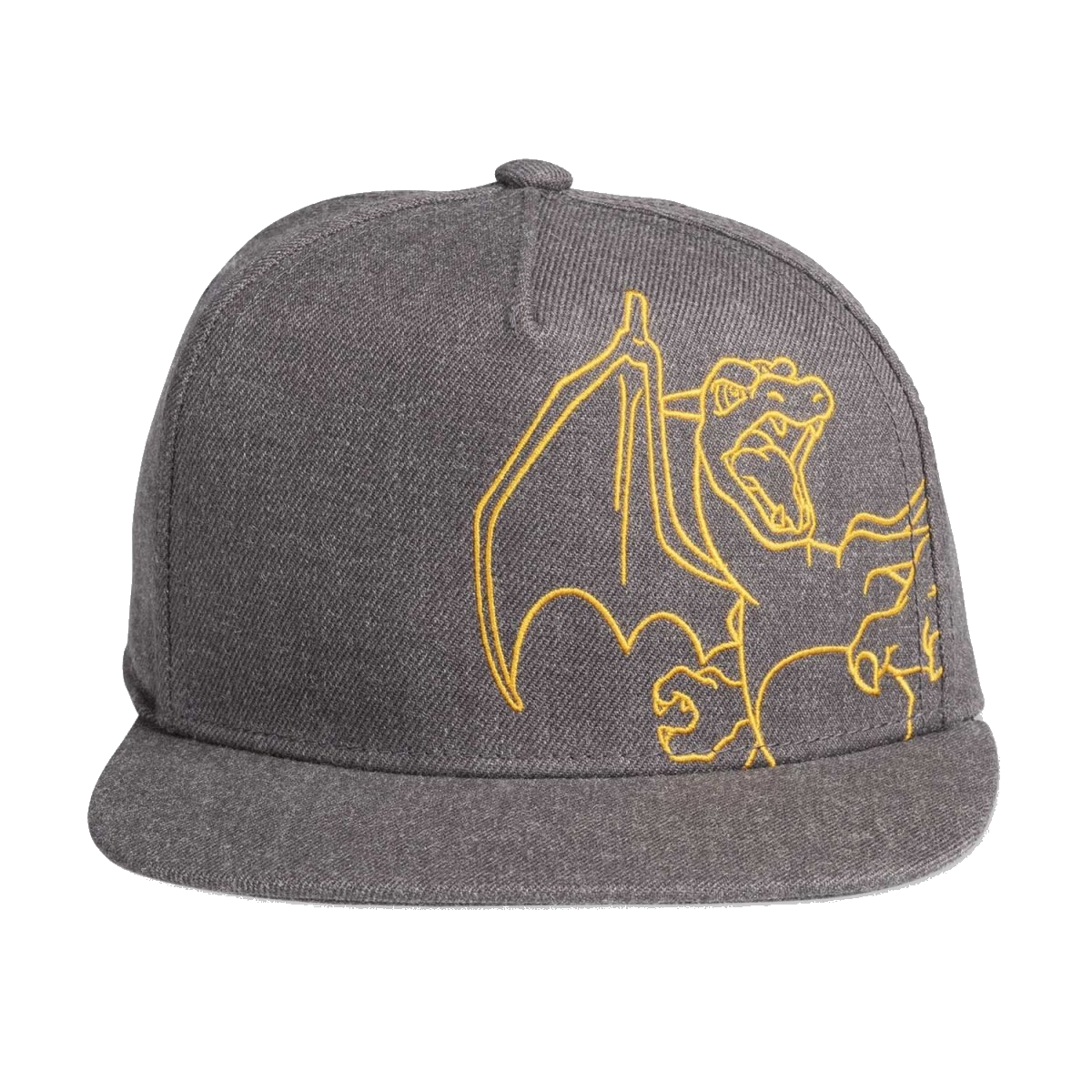 Charizard Charcoal snapback pet (One Size-Adult)