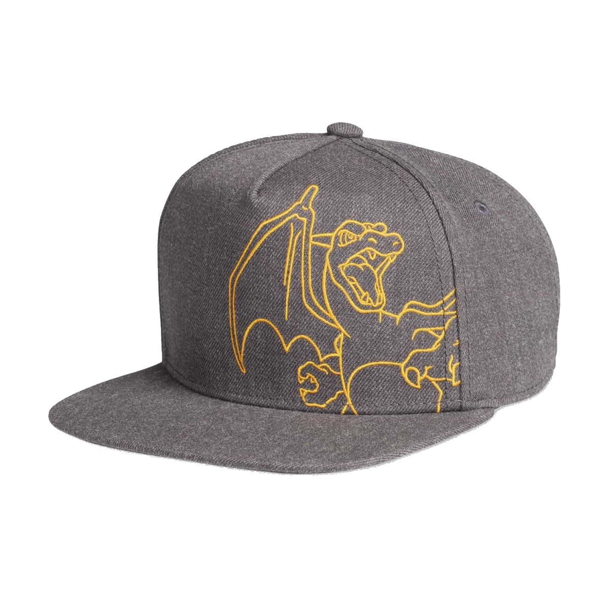 Charizard Charcoal snapback pet (One Size-Adult)