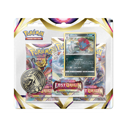 Lost Origin 3 Pack Blister – Weavile