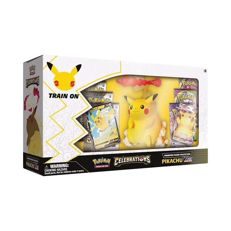 Celebrations 25th Anniversary Pikachu Premium Figure Collection Box