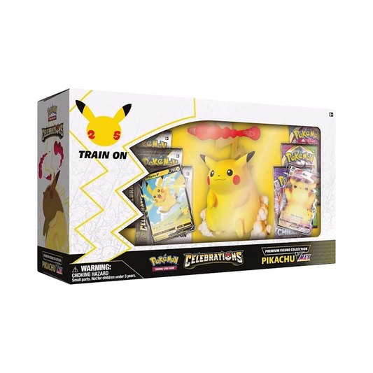 Celebrations 25th Anniversary Pikachu Premium Figure Collection Box