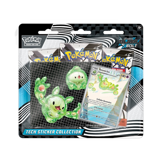 Black Bolt Tech Sticker Reuniclus 3-pack Blister
