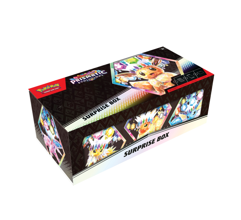 Pokémon Prismatic Evolutions Suprise Box