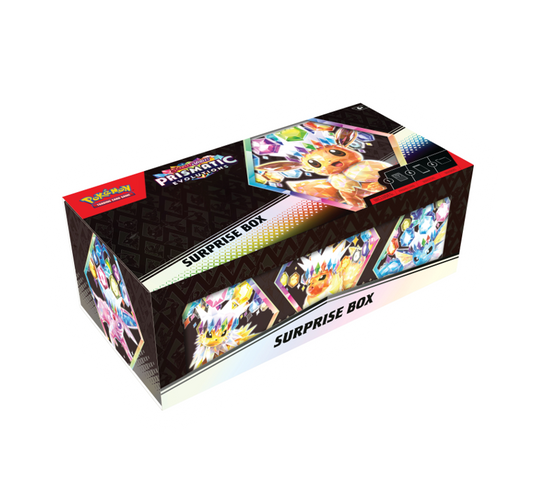 Pokémon Prismatic Evolutions Suprise Box