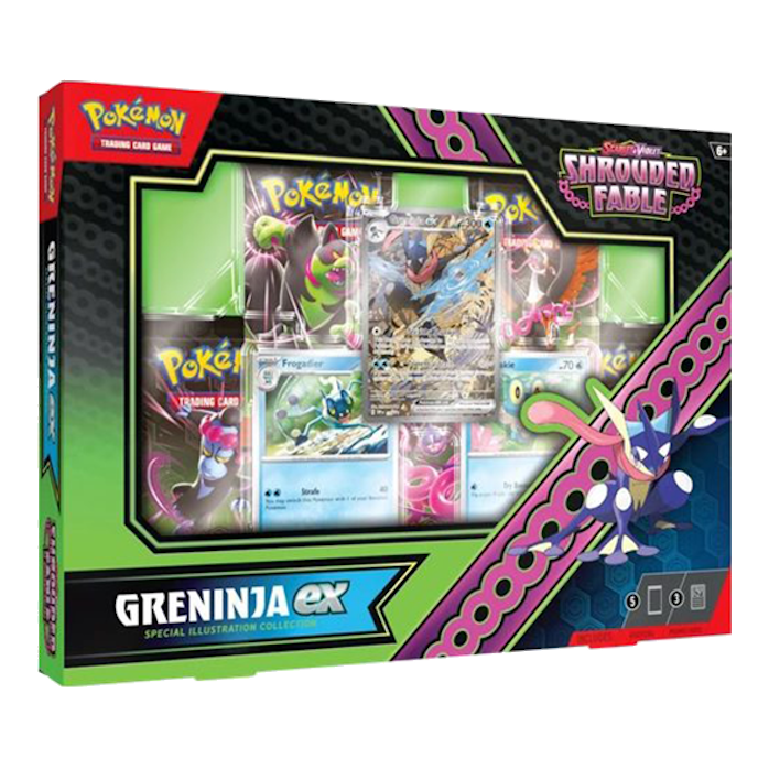 Shrouded Fable Special Illustration Greninja EX Collection Box
