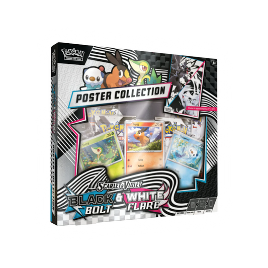 Black Bolt & White Flare Poster Collection