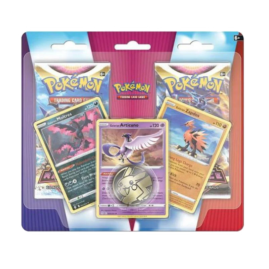 Fusion Strike & Astral Radiance 2-pack blister Galarian Zapdos Moltres Articuno