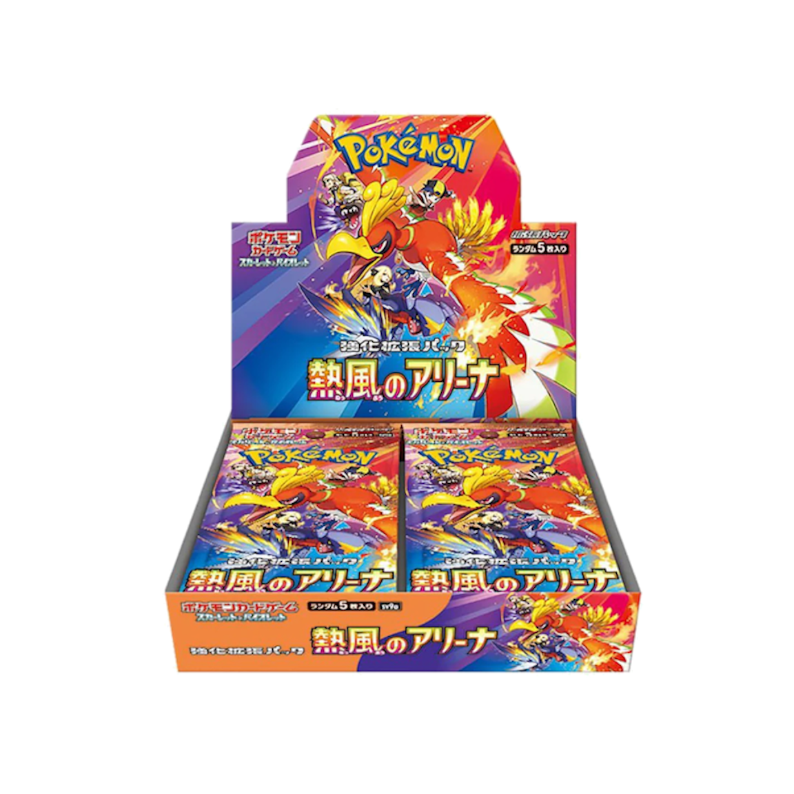 Pokémon Heat Wave Arena SV9a Booster Box