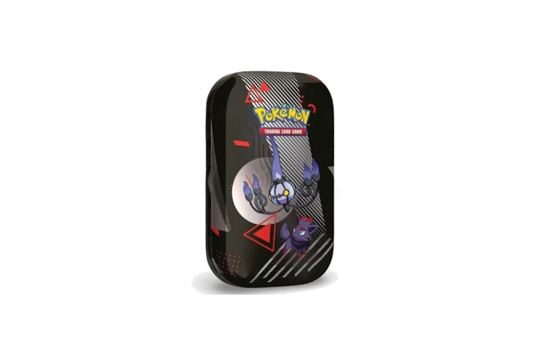 White Flare & Black Bolt Mini tin