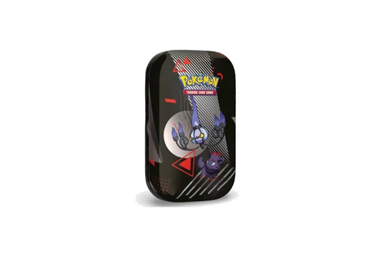 White Flare & Black Bolt Mini tin