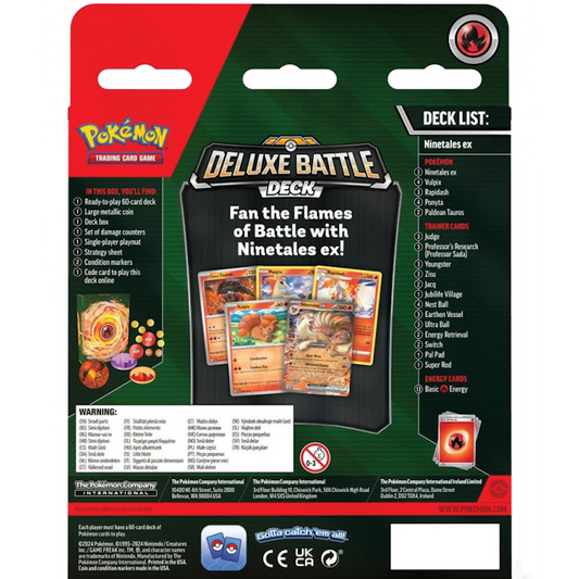 Pokemon TCG Deluxe Battle Deck - Ninetales ex